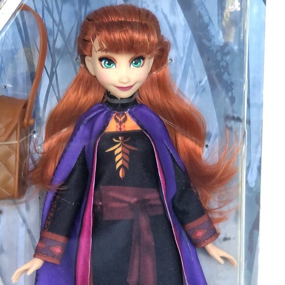 New in Box-Hasbro Disney Frozen Anna Doll with Buildable Olaf Figure & Backpack - Picture 9 of 15